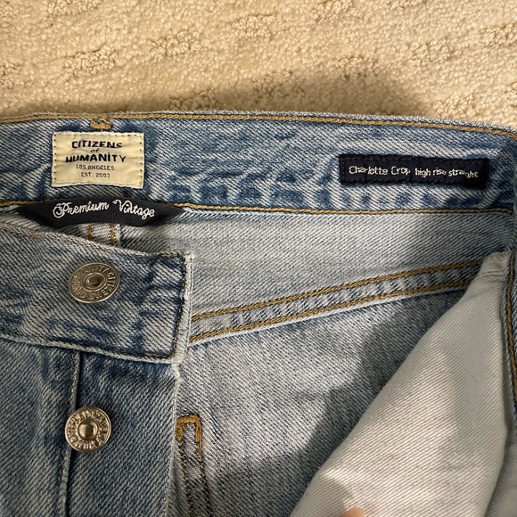 Citizens of humanity Charlotte crop high rise jean - Picture 7 of 9